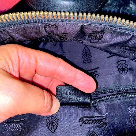 Authentic Gucci backpack leather - Picture 1 of 4